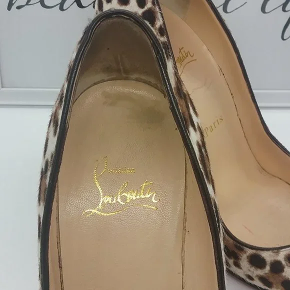 Christian Louboutin Pony Leo Pigalle Follies Pumps